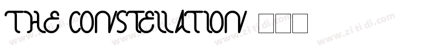 The Constellation字体转换
